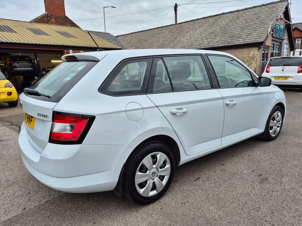 Skoda Fabia 1.4 Tdi S Estate White #5