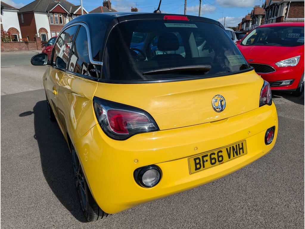 Vauxhall Adam 1.2I Jam Euro 6 BF66VNH Yellow #5