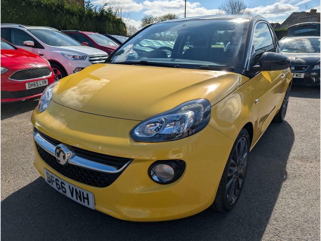 Vauxhall Adam 1.2I Jam Euro 6 BF66VNH Yellow #2