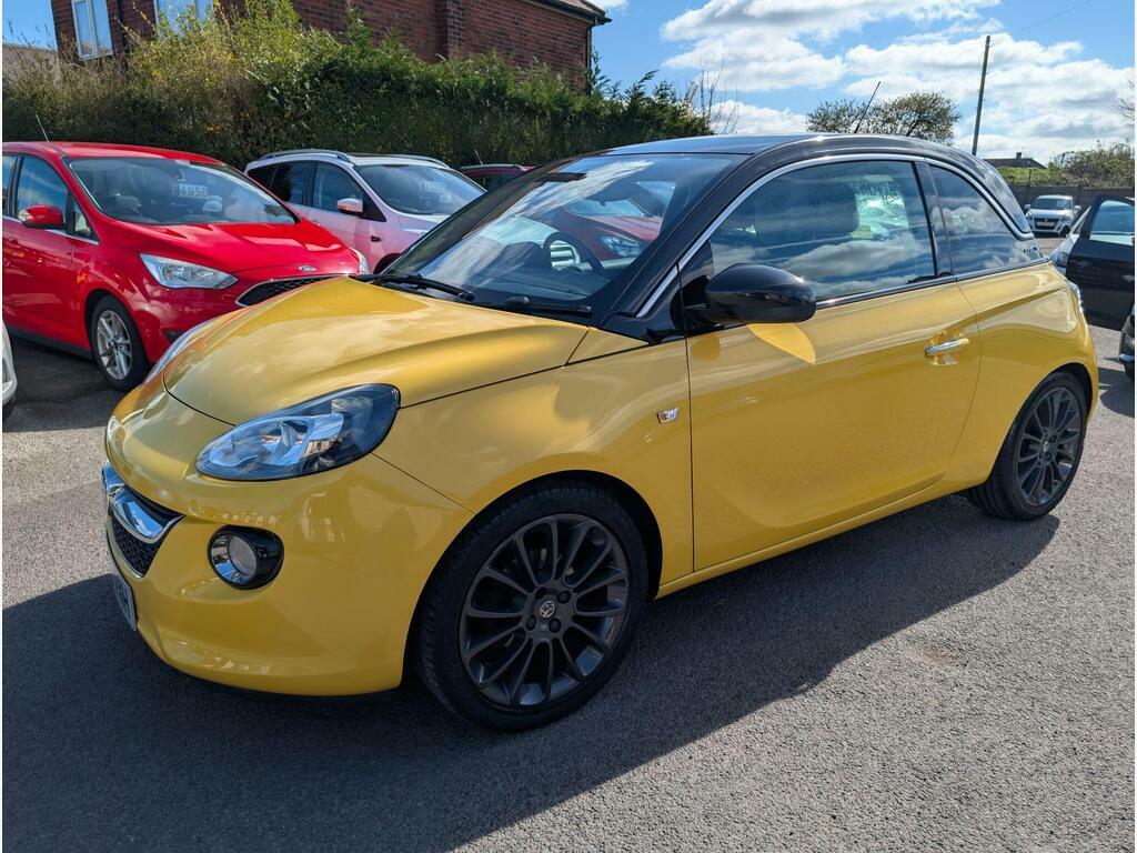Vauxhall Adam 1.2I Jam Euro 6 Yellow