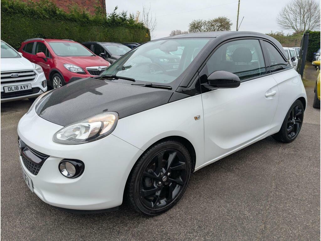 Vauxhall Adam 1.2I Energised Black Jack Euro 6 White