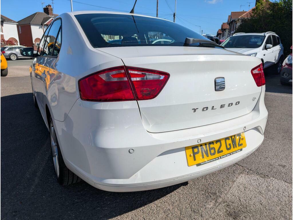 Seat Toledo 1.6 Tdi Cr Se Hatchback White #5