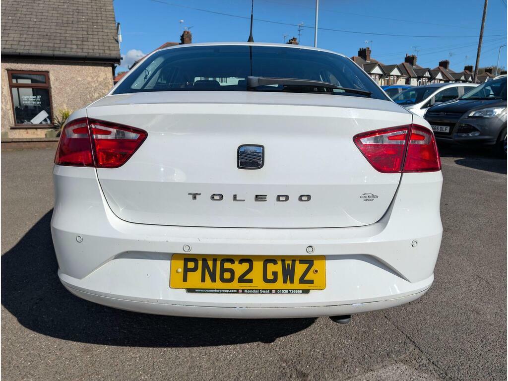 Seat Toledo 1.6 Tdi Cr Se Hatchback White #6