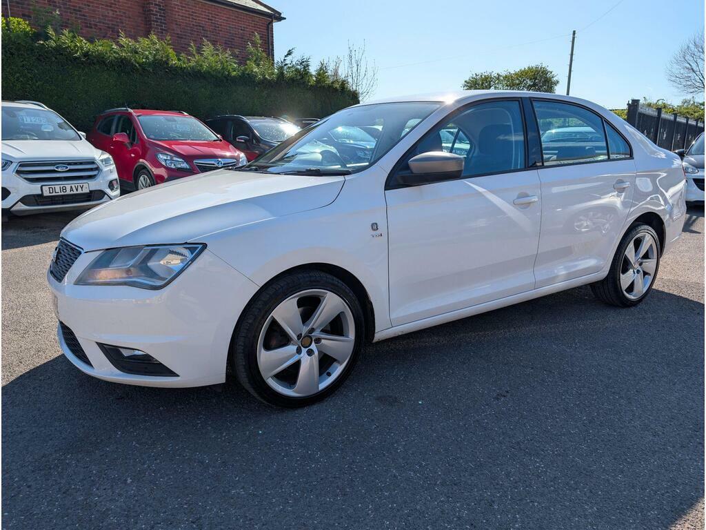 Seat Toledo 1.6 Tdi Cr Se Hatchback White #2