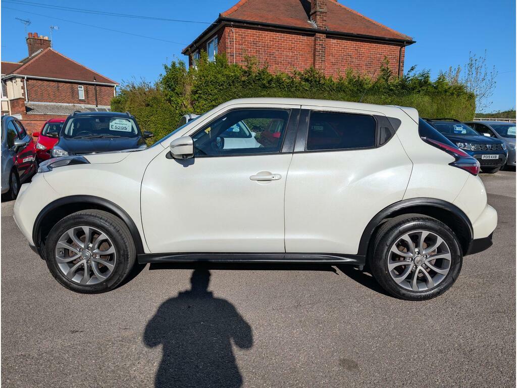 Nissan Juke 1.5 Dci Tekna Euro 6 S S PK66GAU White #3