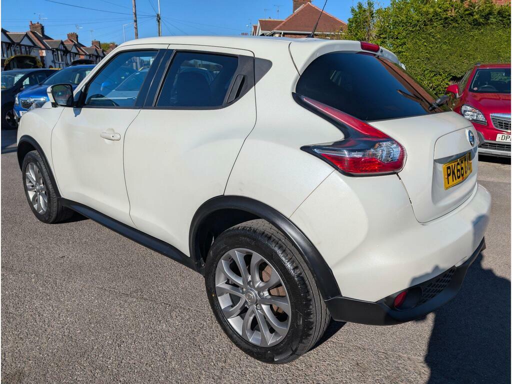Nissan Juke 1.5 Dci Tekna Euro 6 S S PK66GAU White #4