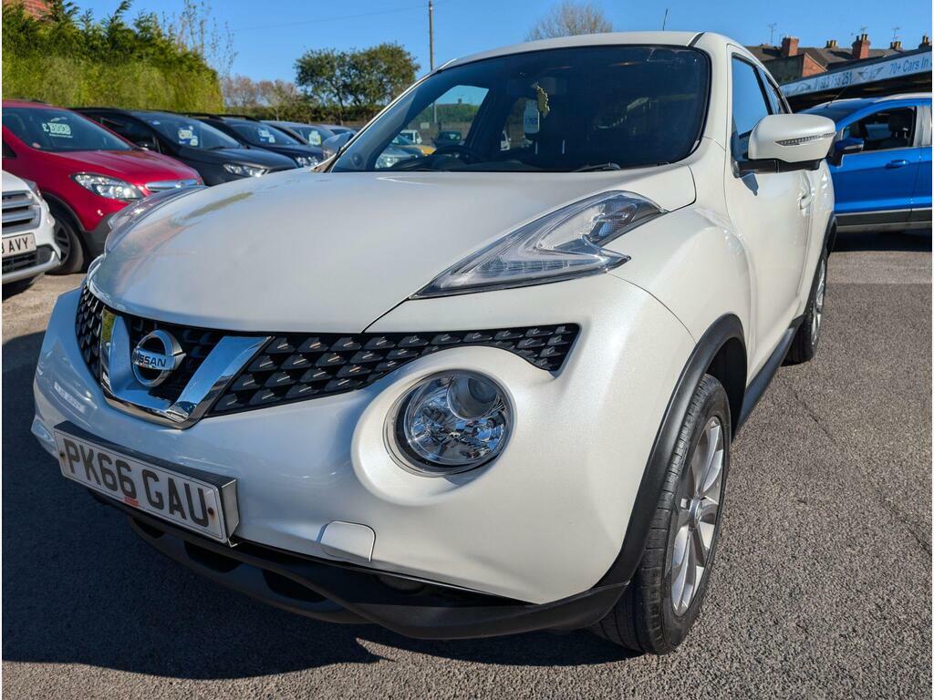 Nissan Juke 1.5 Dci Tekna Euro 6 S S PK66GAU White #2