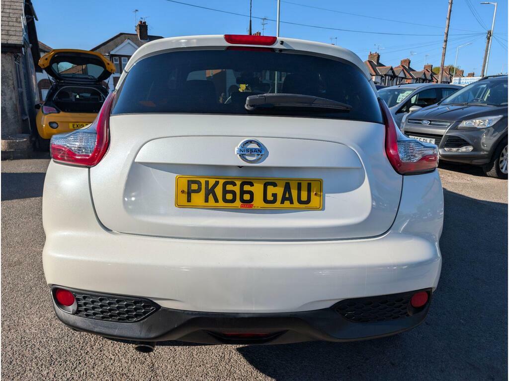 Nissan Juke 1.5 Dci Tekna Euro 6 S S PK66GAU White #6
