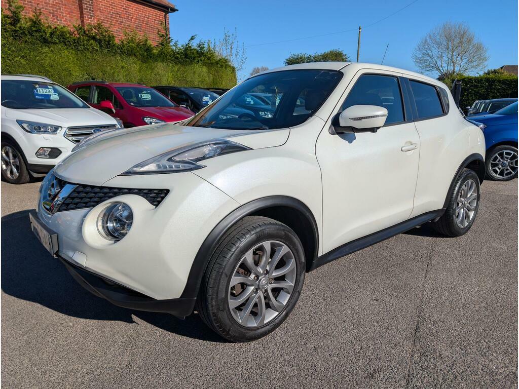 Nissan Juke 1.5 Dci Tekna Euro 6 S S White