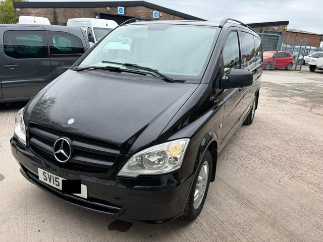 Mercedes-Benz Vito 2.1 116 Cdi Traveliner Minibus 198 G K Black #3
