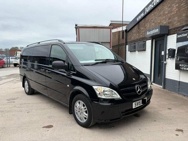 Mercedes-Benz Vito 2.1 116 Cdi Traveliner Minibus 198 G K Black