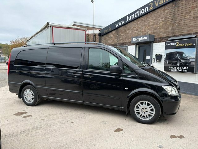 Mercedes-Benz Vito 2.1 116 Cdi Traveliner Minibus 198 G K Black #4