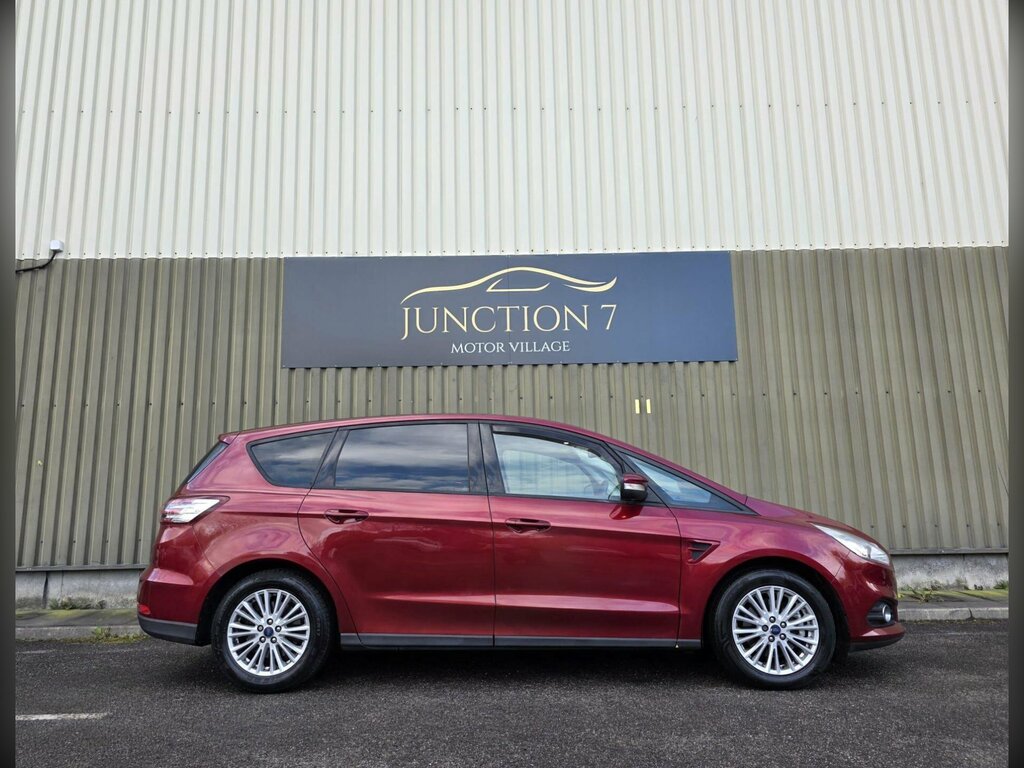 Ford S-Max 2.0 Tdci Zetec Euro 6 Ss SD65CWJ Red #6