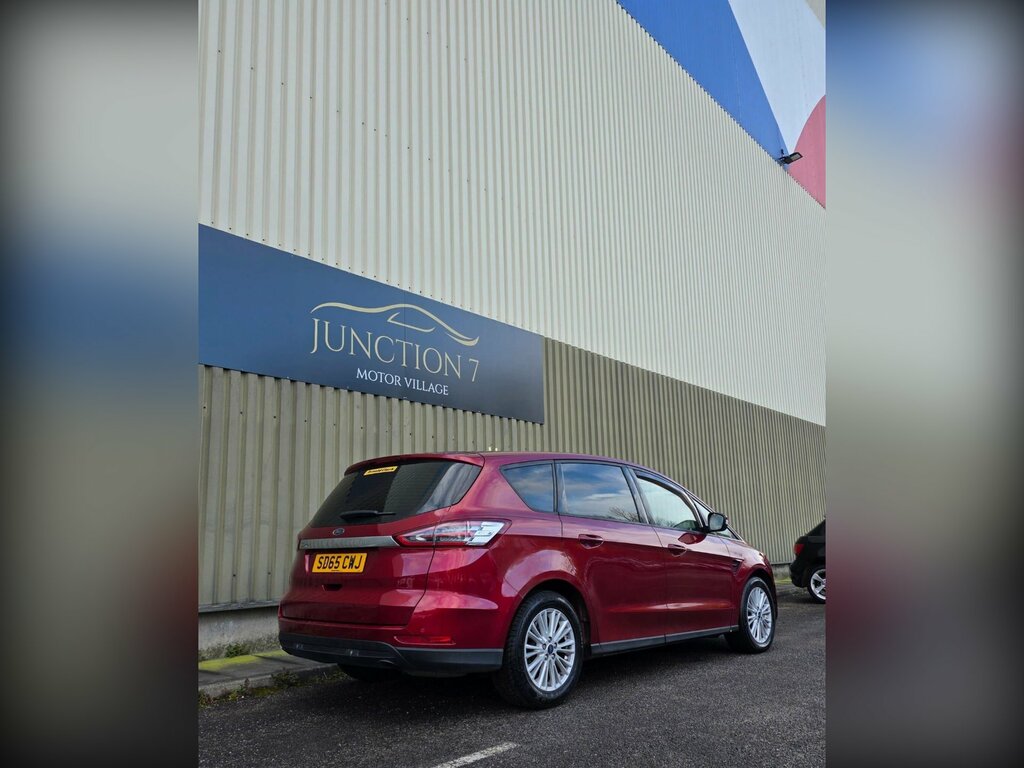 Ford S-Max 2.0 Tdci Zetec Euro 6 Ss SD65CWJ Red #6