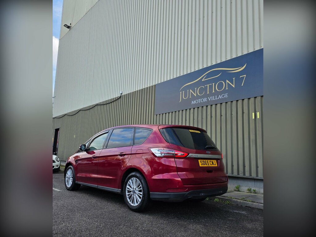 Ford S-Max 2.0 Tdci Zetec Euro 6 Ss SD65CWJ Red #5