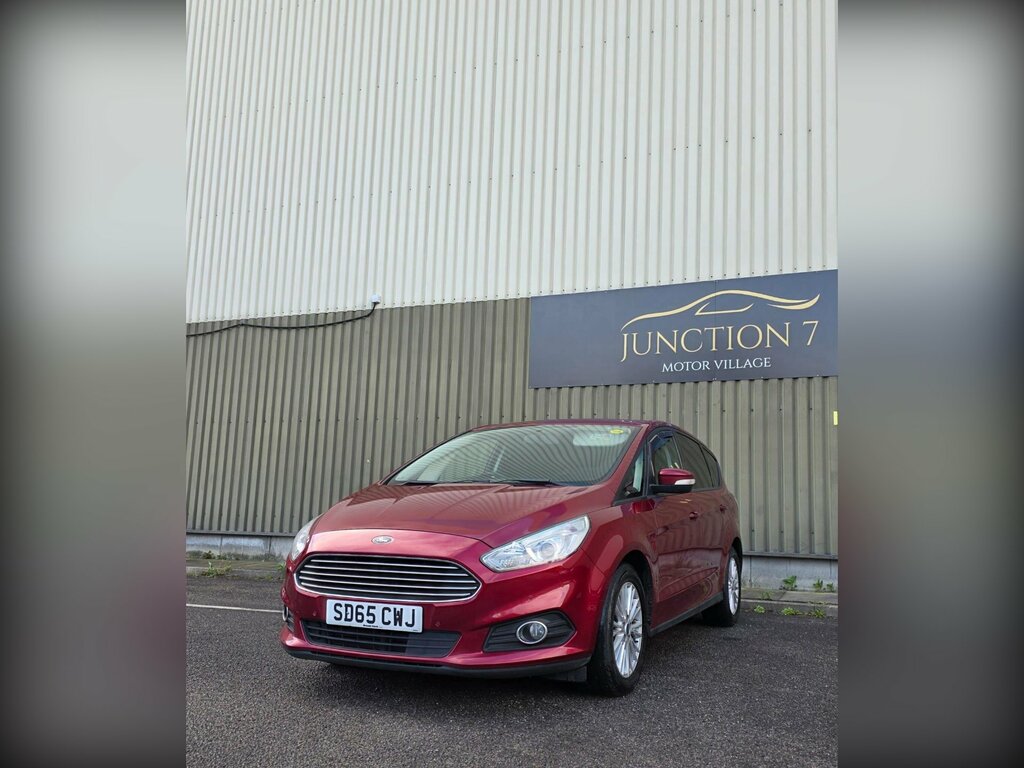 Ford S-Max 2.0 Tdci Zetec Euro 6 Ss SD65CWJ Red #3