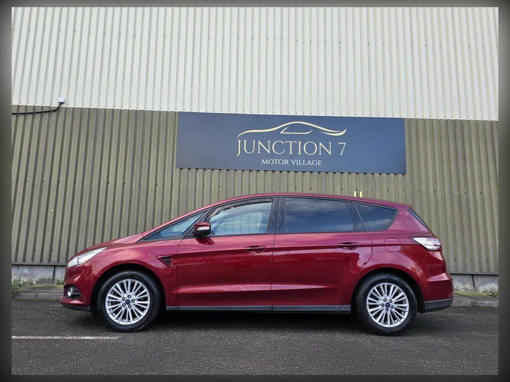 Ford S-Max 2.0 Tdci Zetec Euro 6 Ss SD65CWJ Red #4