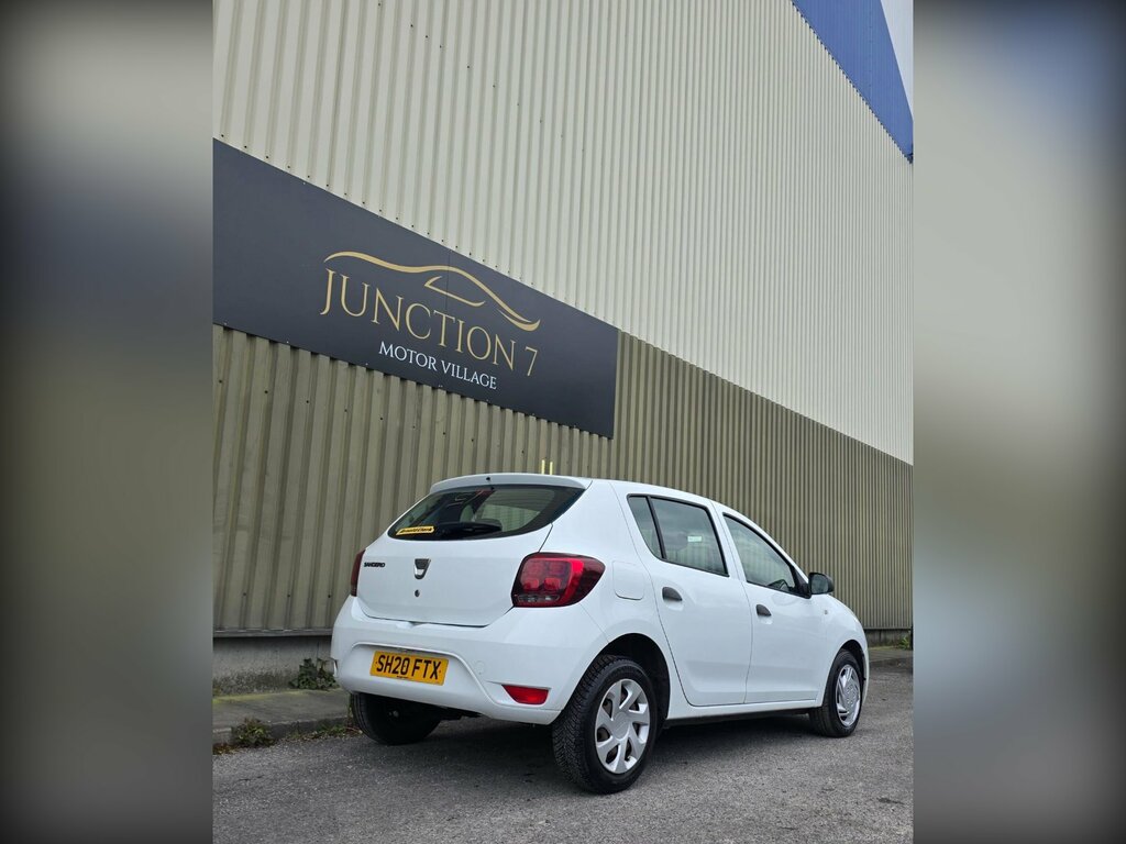Dacia Sandero 1.0 Sce Essential Euro 6 SH20FTX White #6