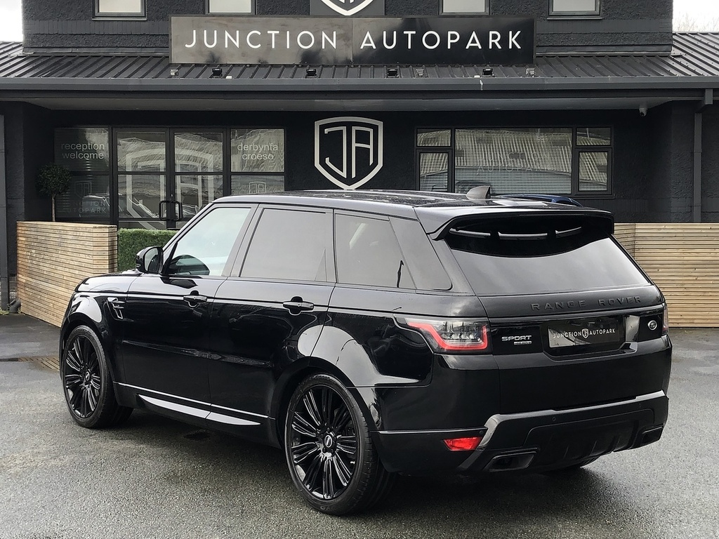 Land Rover Range Rover Sport Sd V6 Hse LO67VEW Black #3