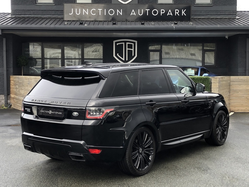 Land Rover Range Rover Sport Sd V6 Hse LO67VEW Black #6