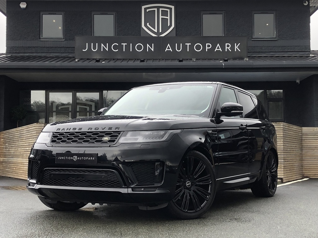 Land Rover Range Rover Sport Sd V6 Hse LO67VEW Black #2