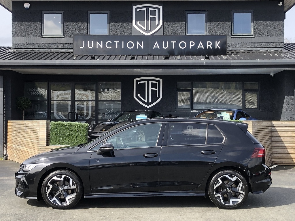 Volkswagen Golf Tsi R-line NA74OJP Black #4