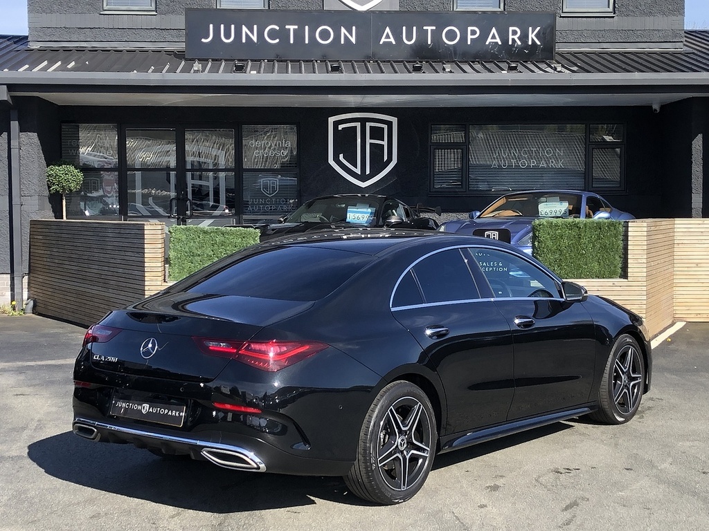 Mercedes-Benz CLA Class Cla200h Mhev Amg Line MX25XEB Black #6