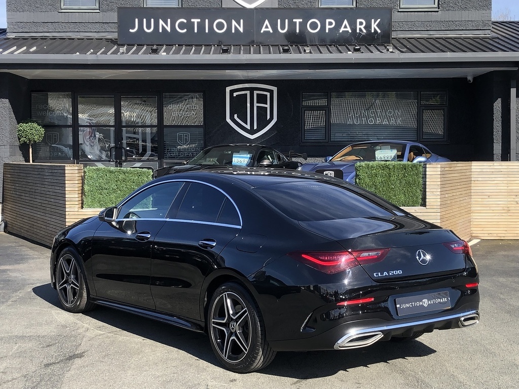 Mercedes-Benz CLA Class Cla200h Mhev Amg Line MX25XEB Black #3