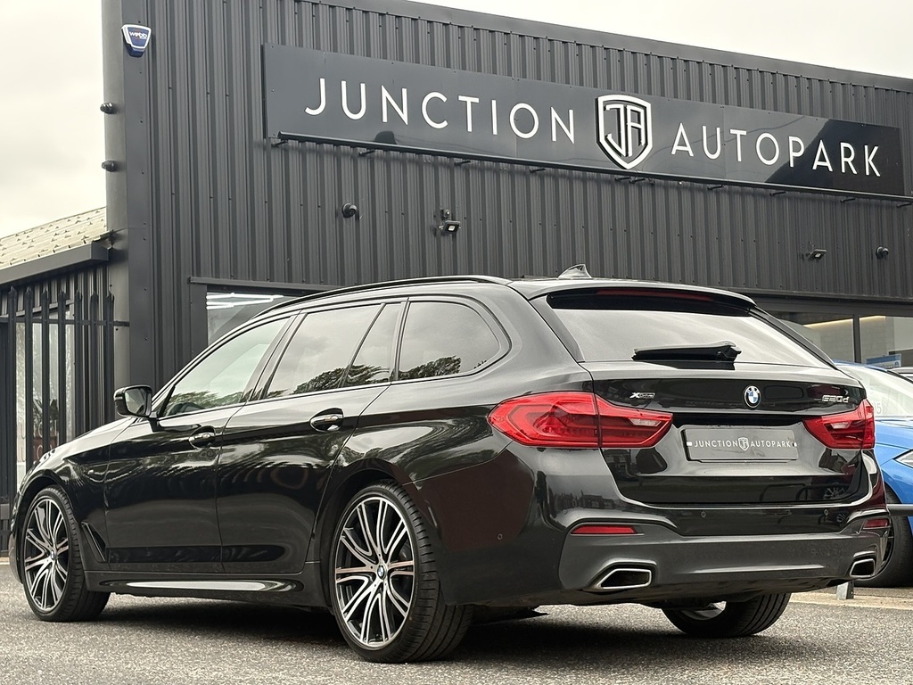 BMW 5 Series 520D M Sport NU18NXR Blue #3