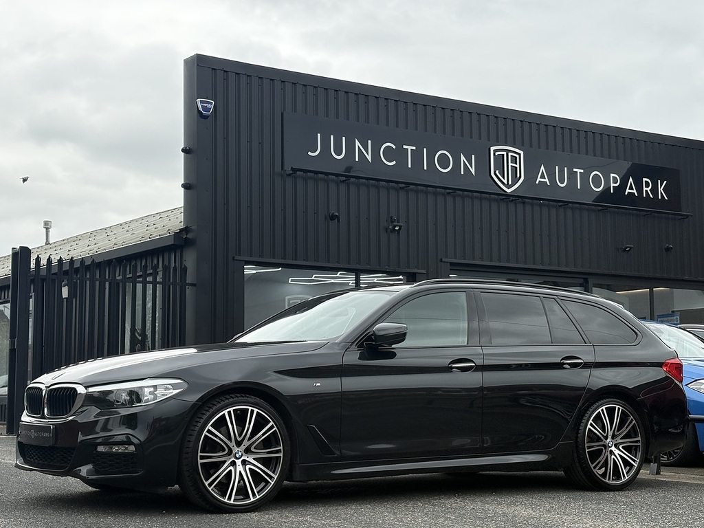 BMW 5 Series 520D M Sport NU18NXR Blue #2