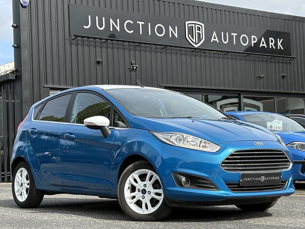 Ford Fiesta T Ecoboost Zetec Blue Edition SG16RDN Blue