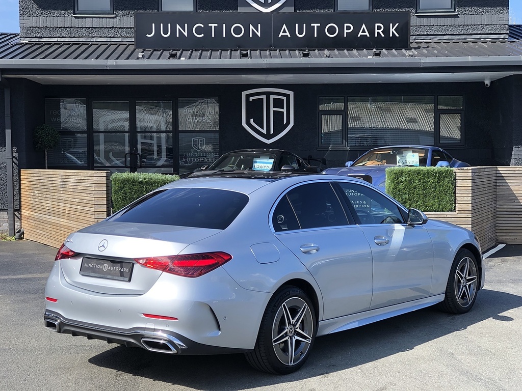 Mercedes-Benz C Class C300e Amg Line KP74EKC Silver #6