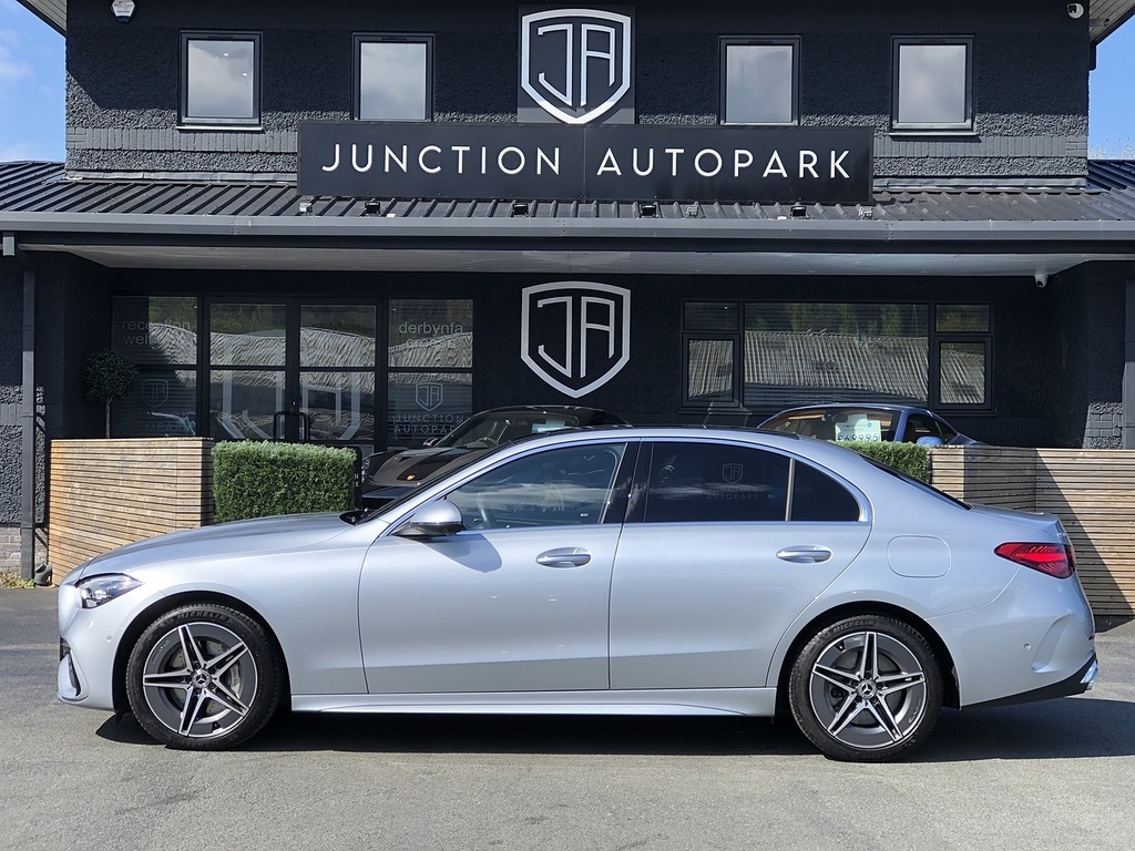 Mercedes-Benz C Class C300e Amg Line KP74EKC Silver #4