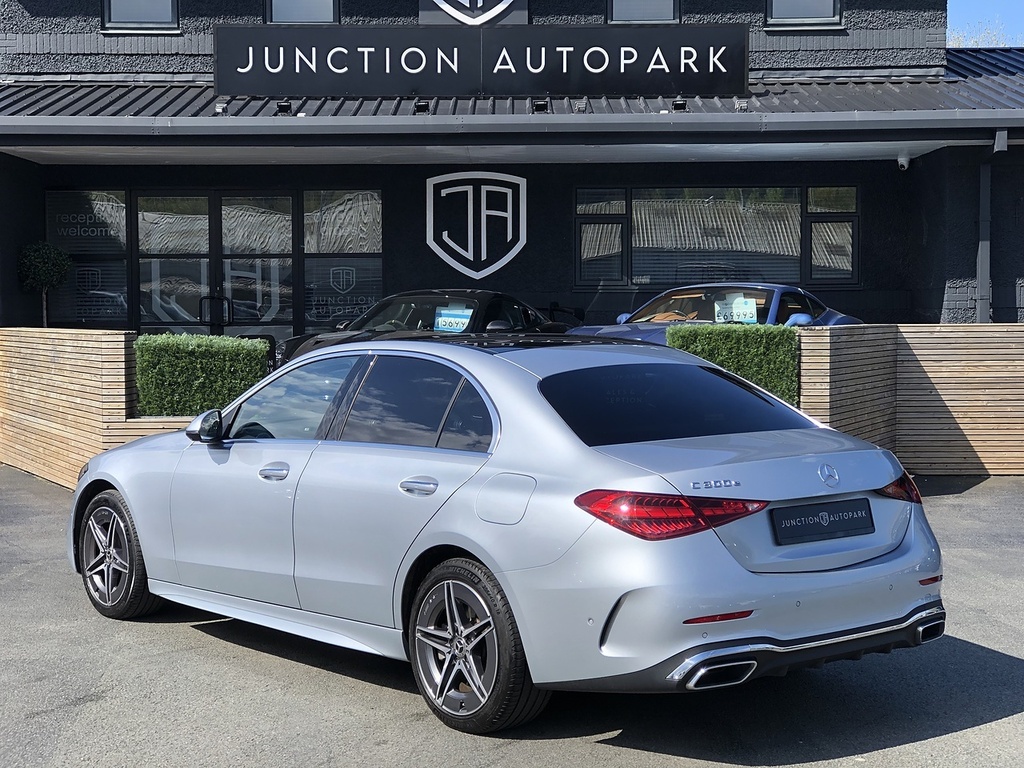 Mercedes-Benz C Class C300e Amg Line KP74EKC Silver #3