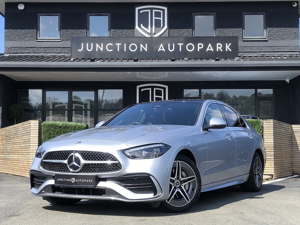 Mercedes-Benz C Class C300e Amg Line KP74EKC Silver #2