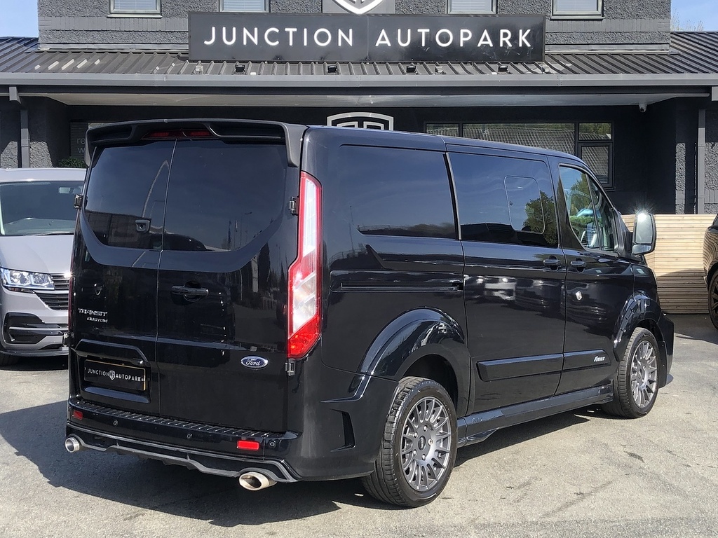 Ford Transit Custom 320 Ecoblue Limited OV73WZE Black #6