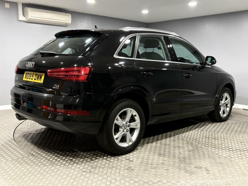 Audi Q3 2.0 Tdi Se Quattro Euro 6 Ss ND65DWM Black #3
