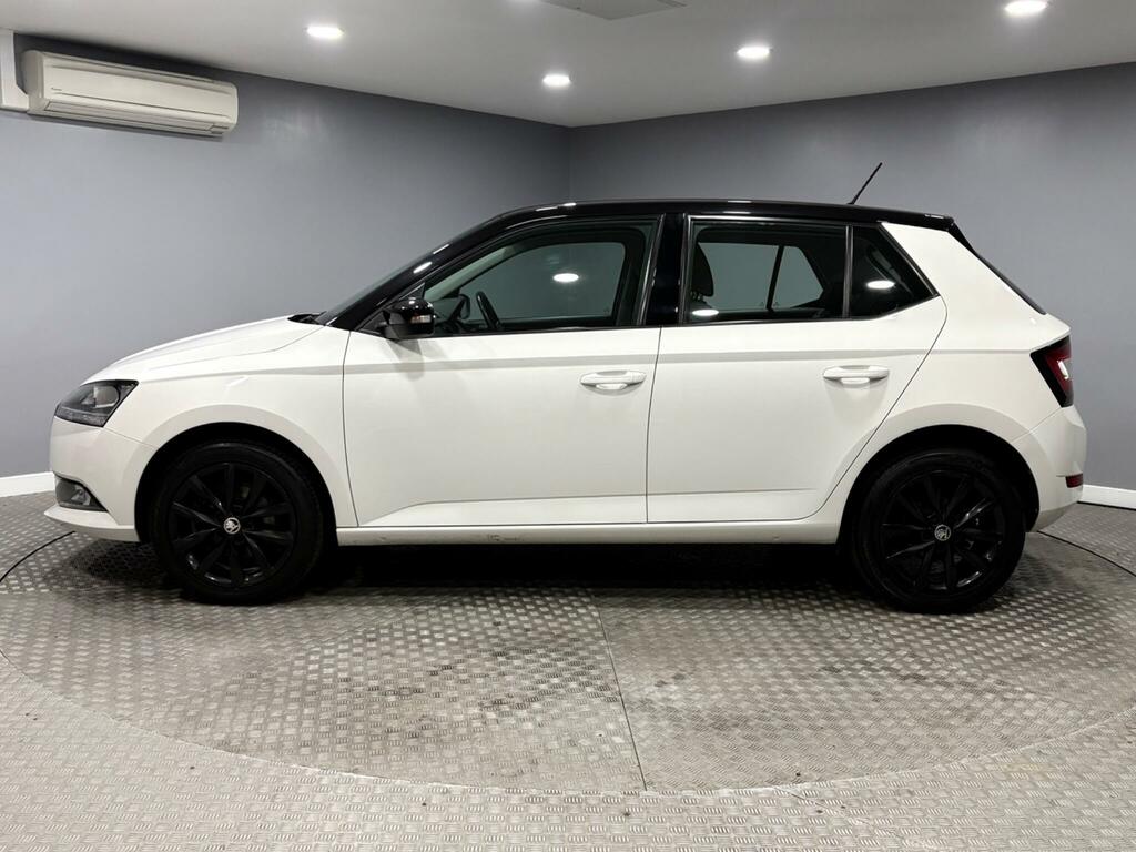Skoda Fabia 1.0 Tsi Colour Edition Dsg Euro 6 Ss FN71SVX White #6