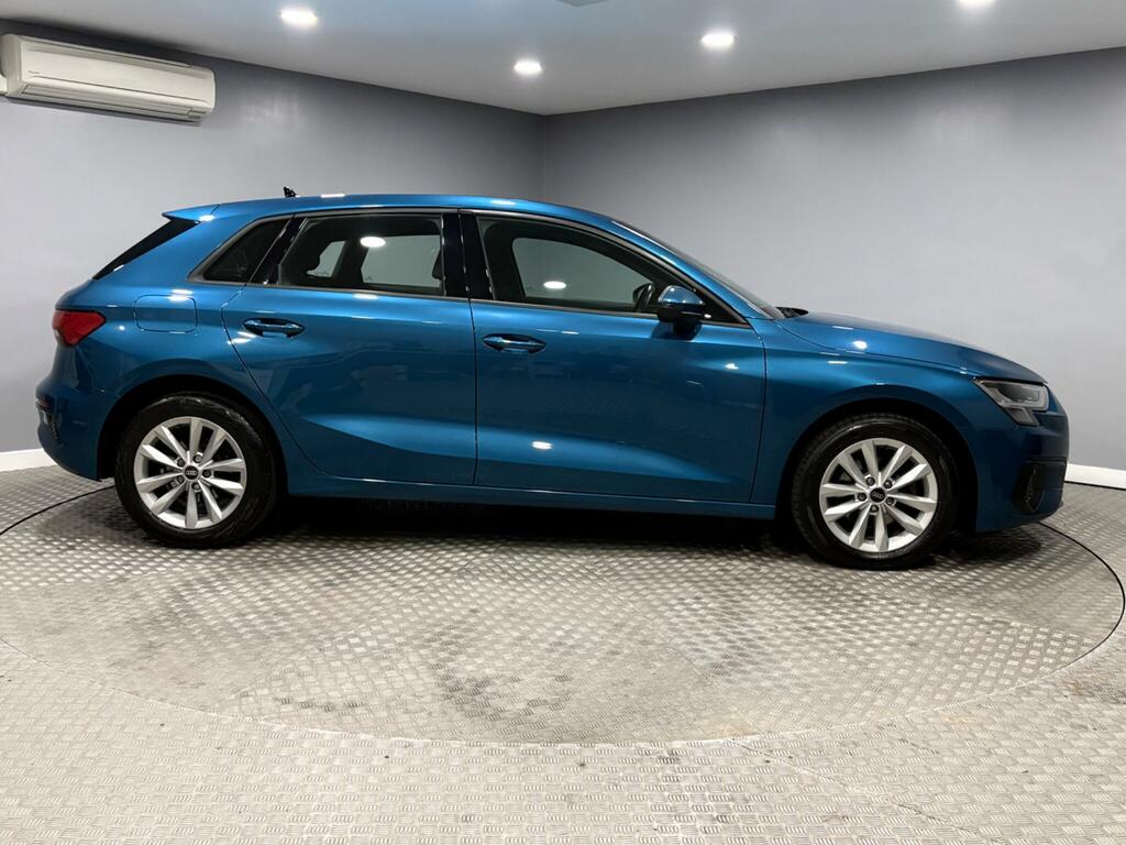 Audi A3 1.0 Tfsi 30 Technik Sportback Euro 6 Ss WM71BRZ Blue #2
