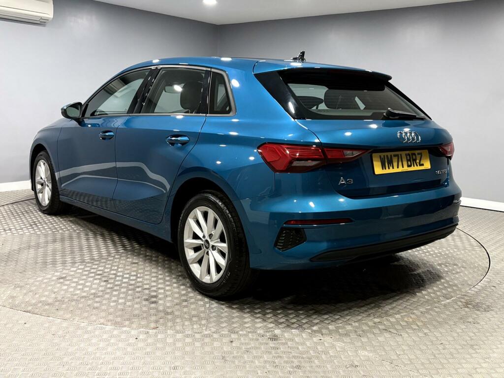 Audi A3 1.0 Tfsi 30 Technik Sportback Euro 6 Ss WM71BRZ Blue #5