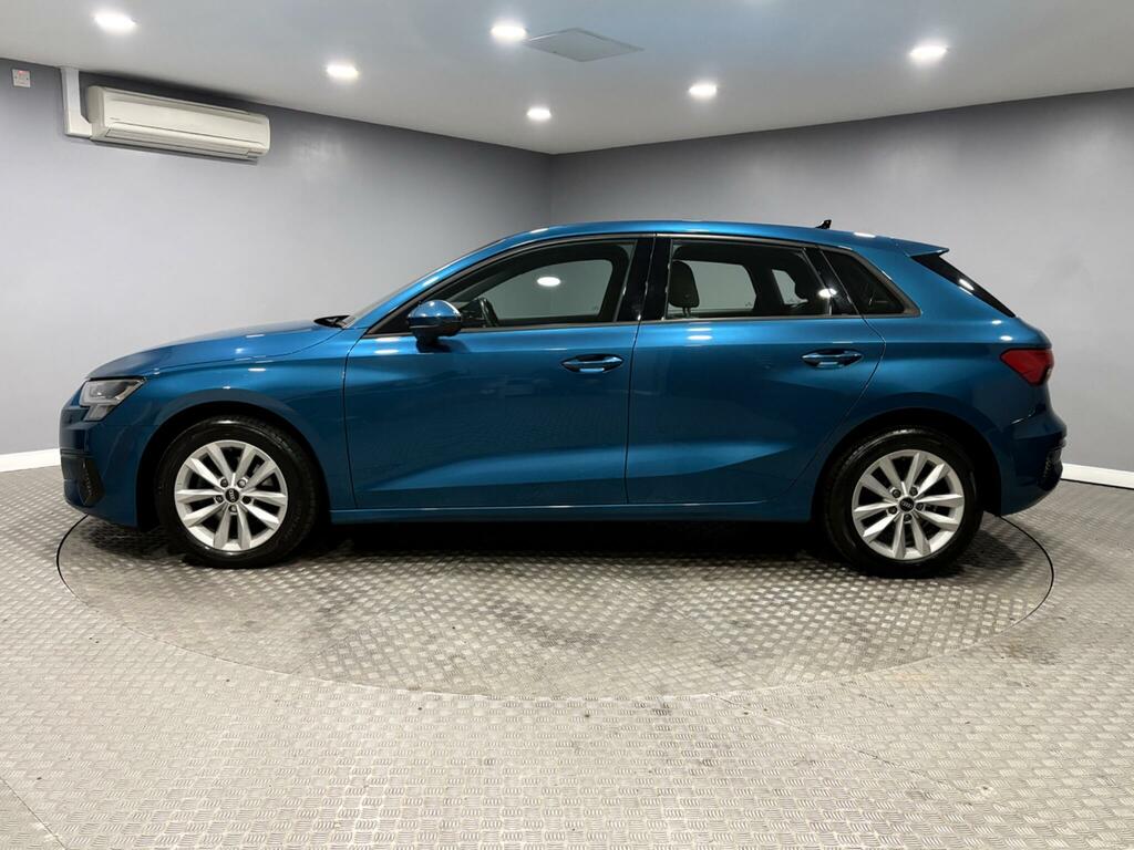 Audi A3 1.0 Tfsi 30 Technik Sportback Euro 6 Ss WM71BRZ Blue #6