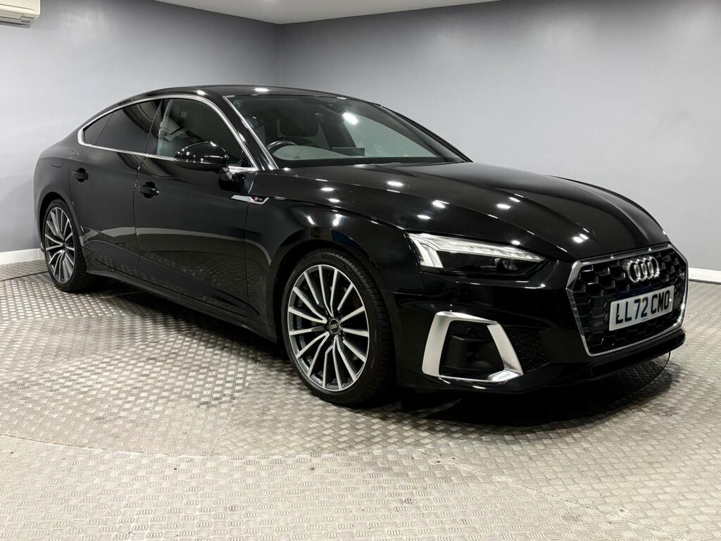 Audi A5 2.0 Tdi 40 S Line Sportback S Tronic Quattro Euro Black