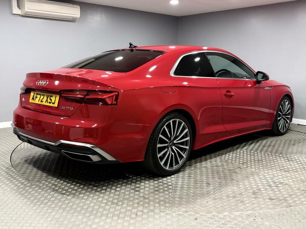 Audi A5 2.0 Tfsi 35 S Line S Tronic Euro 6 Ss AF72XSJ Red #3