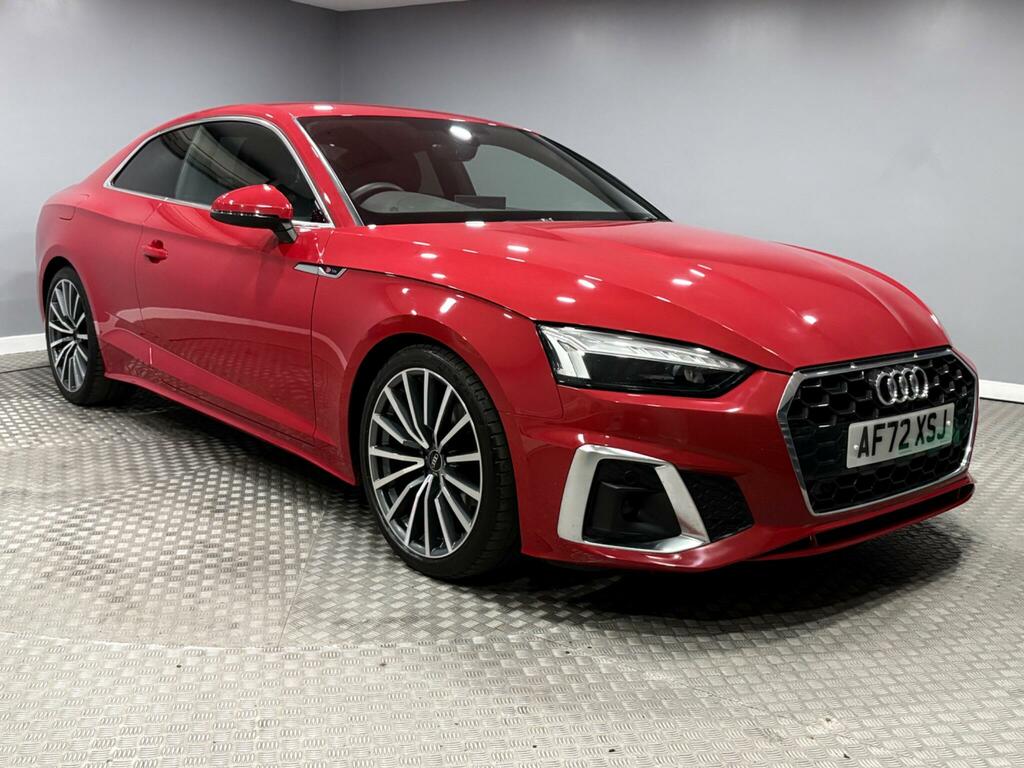 Audi A5 2.0 Tfsi 35 S Line S Tronic Euro 6 Ss Red