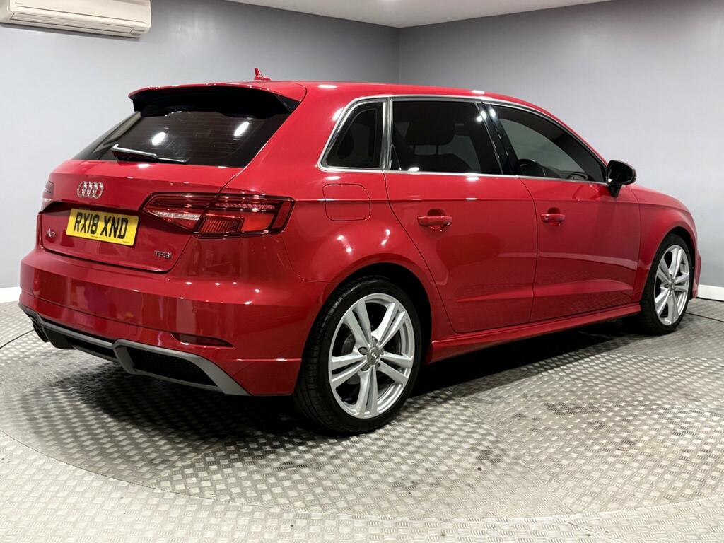 Audi A3 1.5 Tfsi Cod S Line Sportback S Tronic Euro 6 Ss RX18XND Red #3