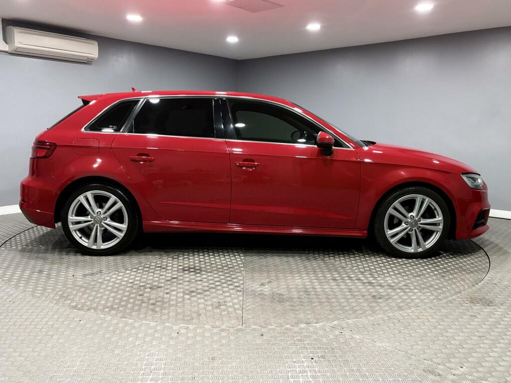 Audi A3 1.5 Tfsi Cod S Line Sportback S Tronic Euro 6 Ss RX18XND Red #2