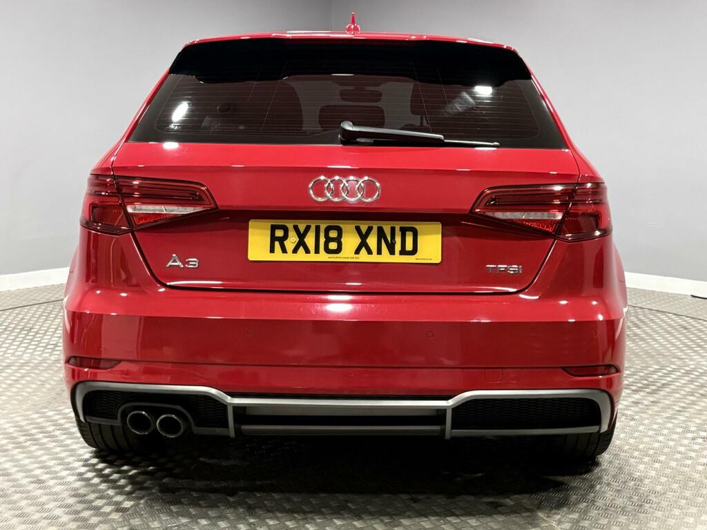 Audi A3 1.5 Tfsi Cod S Line Sportback S Tronic Euro 6 Ss RX18XND Red #4