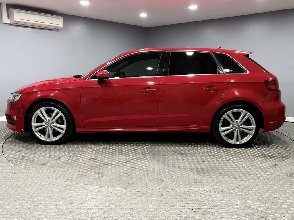 Audi A3 1.5 Tfsi Cod S Line Sportback S Tronic Euro 6 Ss RX18XND Red #6