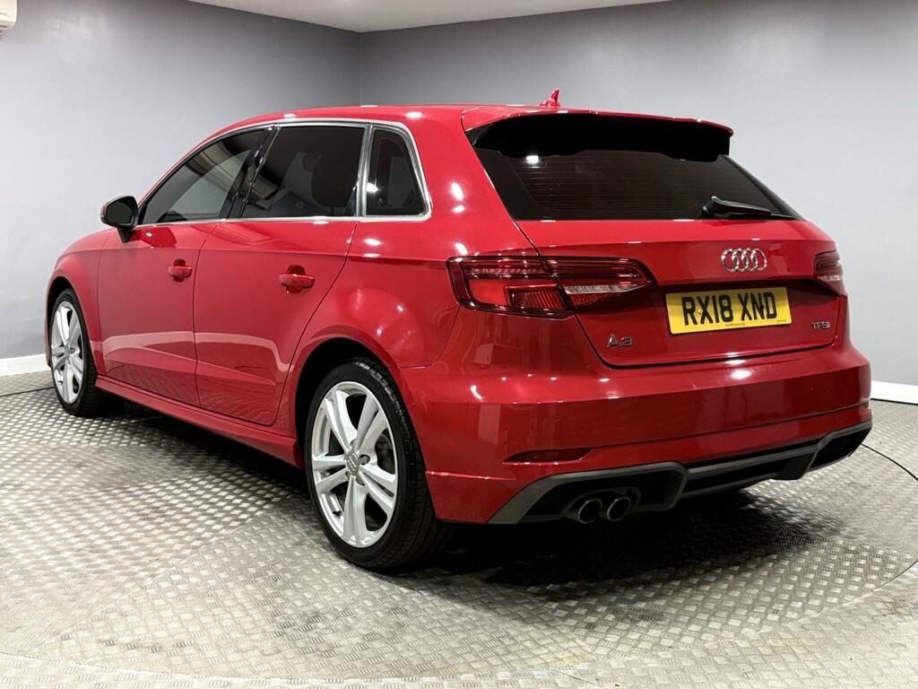 Audi A3 1.5 Tfsi Cod S Line Sportback S Tronic Euro 6 Ss RX18XND Red #5