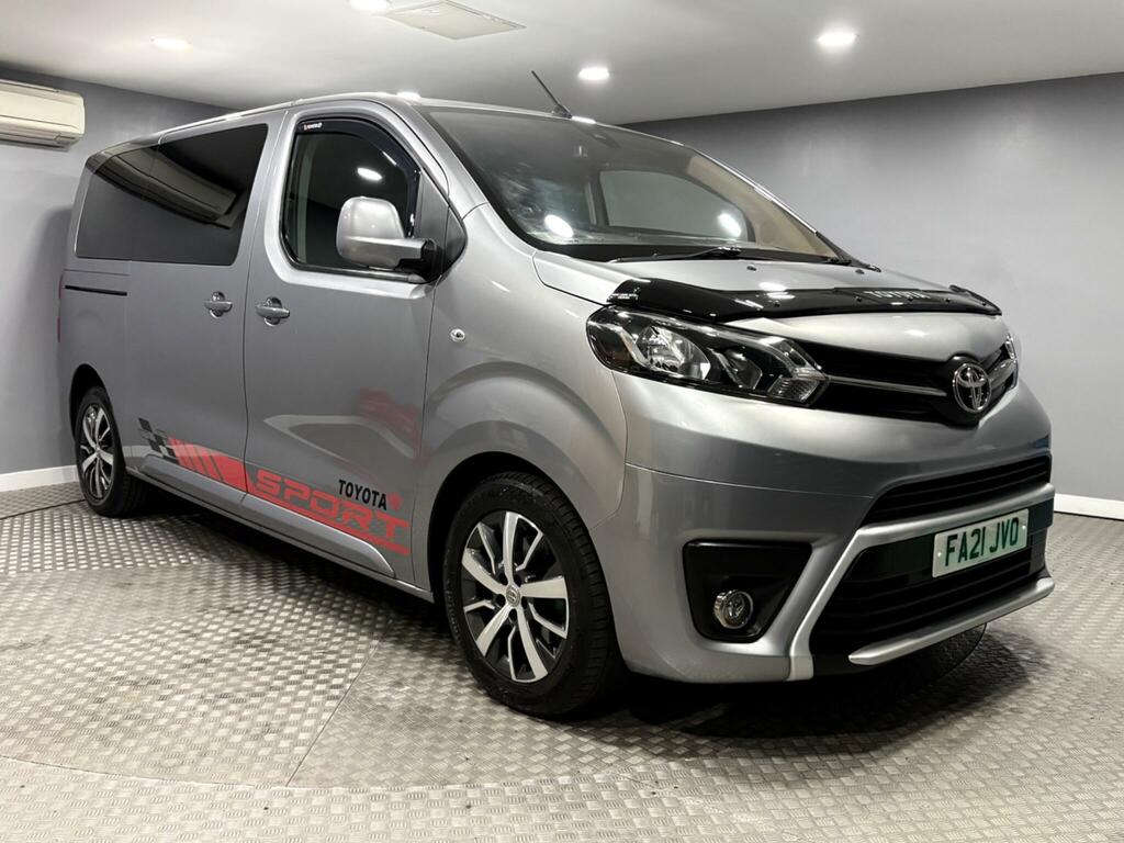 Toyota Proace Verso 2.0D Family Medium Mpv Mwb Euro 6 Ss 8 Sea Grey